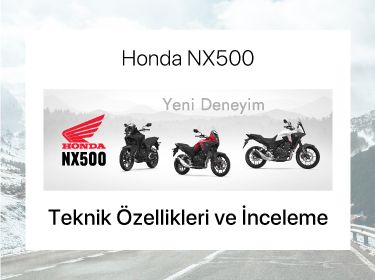 Honda NX500 Teknik Özellikleri ve inceleme