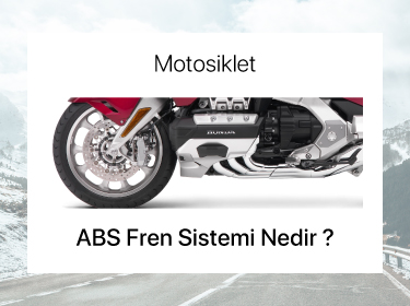 Motosiklet ABS Fren Sistemi Nedir?