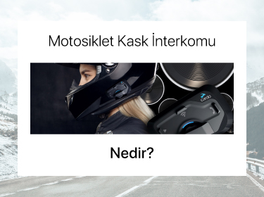 Motosiklet Kask İnterkomu Nedir?