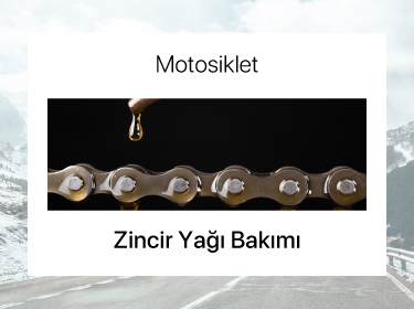 Motosiklet Zincir Yağı Bakımı