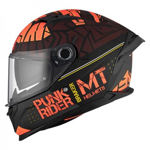 Mt Braker Sv Punk Rıder B5 Kapalı Kask Mat