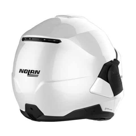 Nolan N120-1 Classıc N-com 005 Çene Açılır Modüler Kask Beyaz