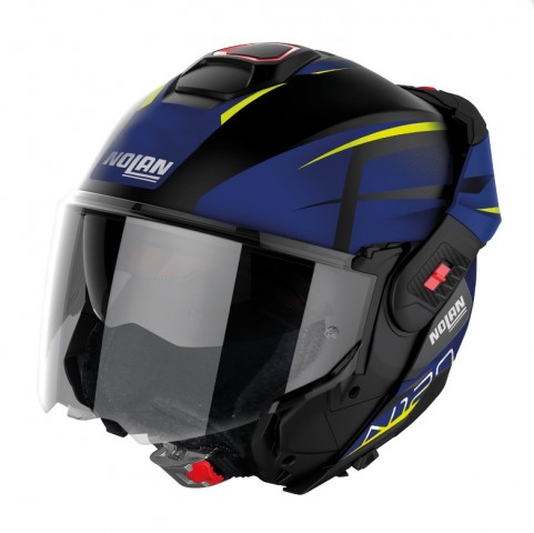 Nolan N120-1 Nıghtlıfe N-com 028 Çene Açılır Kask