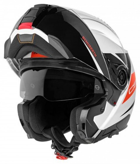 Schuberth C5 Eclıpse Çene Açılır Kask Kırmızı