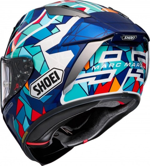 Shoeı X-spırıt Pro Marquez Barcelona Tc-10 Kapalı Kask