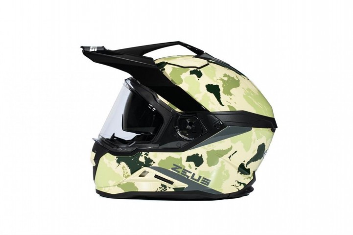 Zeus Zs-913 Bf6 Kapalı Kask Sarı-yeşil